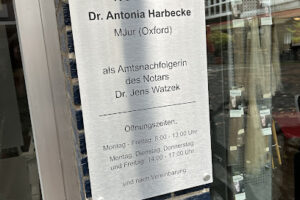 Notarin Dr. Antonia Harbecke - Siegburg 5 Notarin Dr. Antonia Harbecke – Siegburg